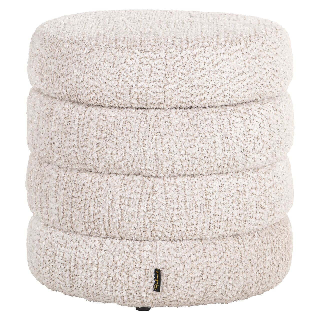 Richmond Interiors Chenille-Hocker Adele | cremé