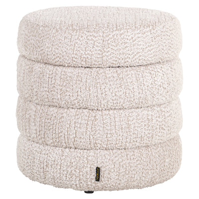 Richmond Interiors Chenille-Hocker Adele | cremé
