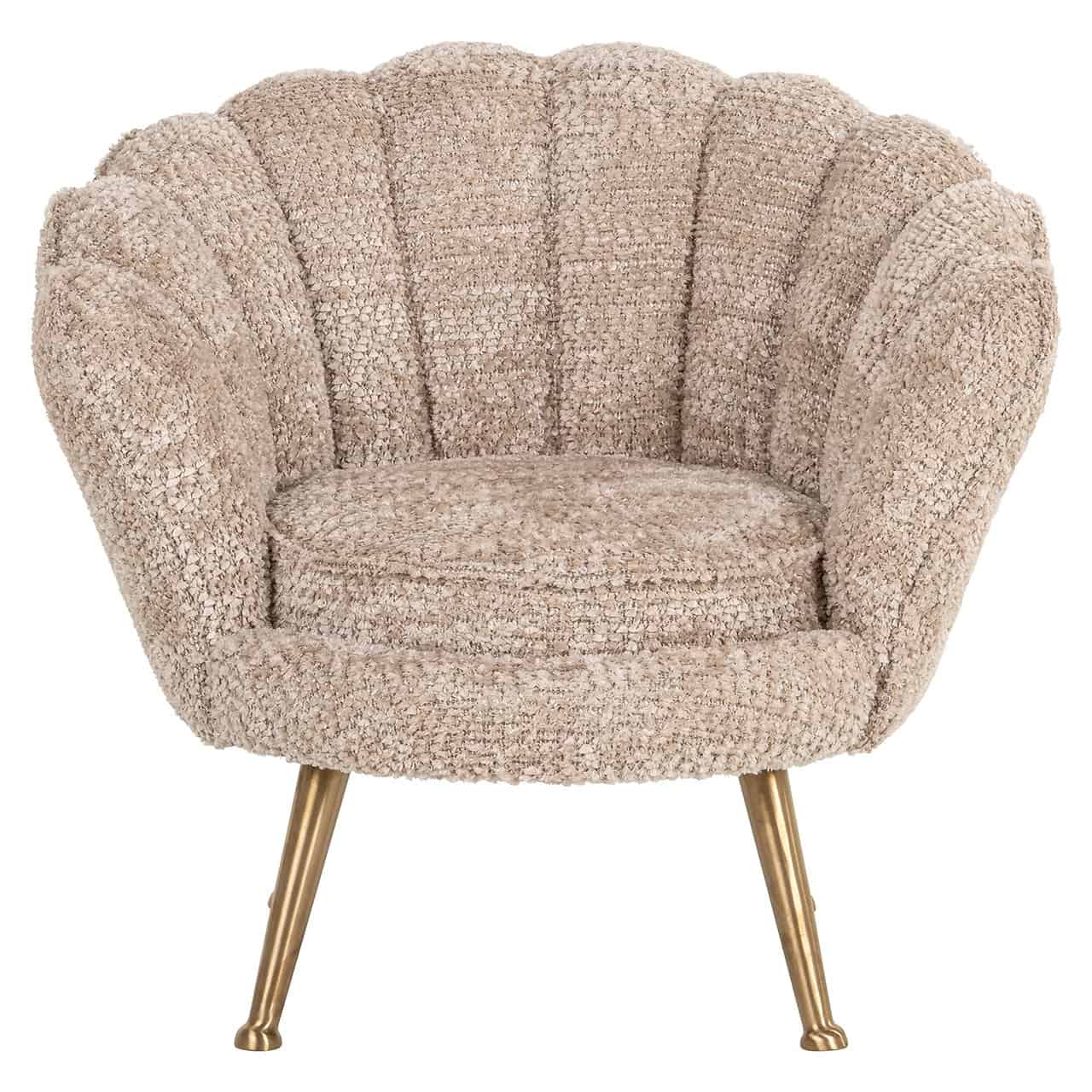 Richmond Interiors Chenille Kindersessel Charly | Beige