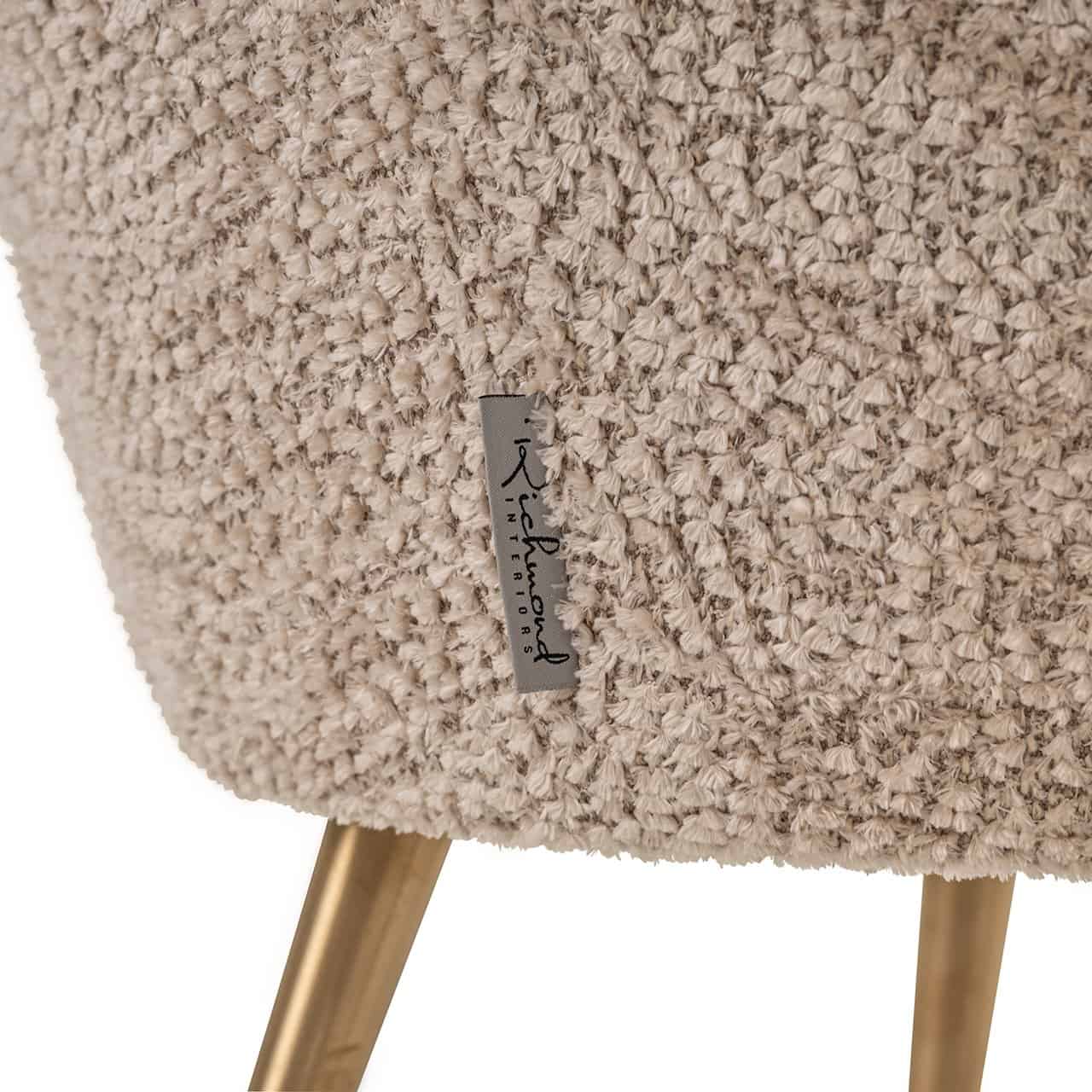 Richmond Interiors Chenille Kindersessel Charly | Beige