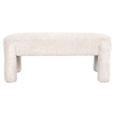 Richmond Interiors Chenille-Polsterbank Holly | cream