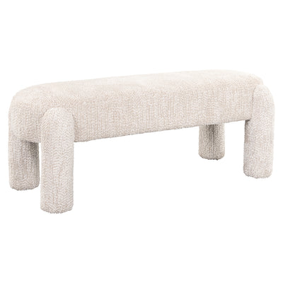 Richmond Interiors Chenille-Polsterbank Holly | cream