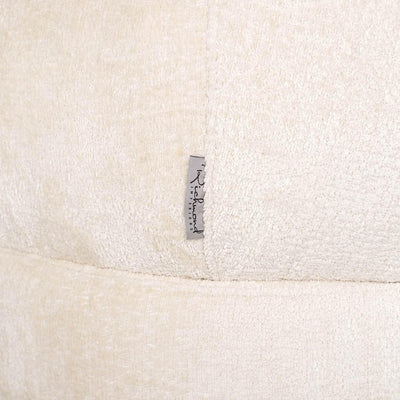 Richmond Interiors Chenille-Sessel Venus | Weiß