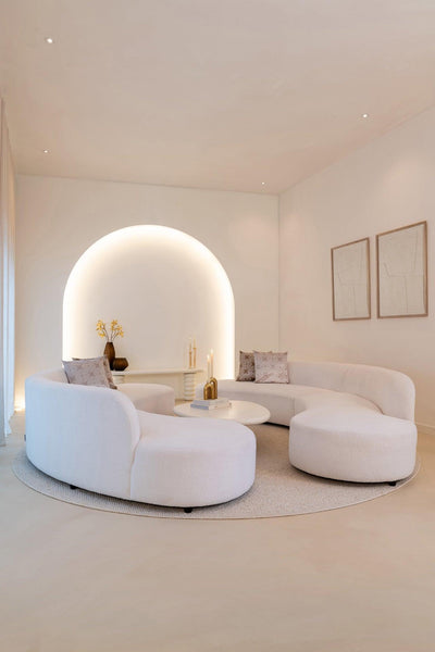 Richmond Interiors Couchtisch Bloomstone | 110x90 cm