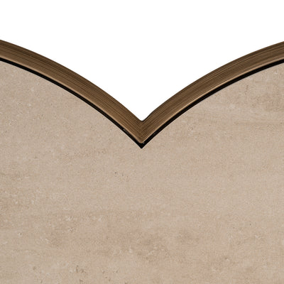 Richmond Interiors Couchtisch Clover Kleeblatt | beige