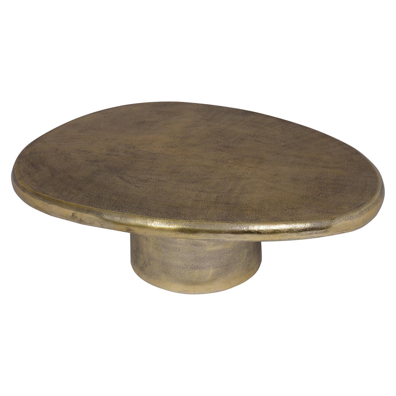 Richmond Interiors Couchtisch Pulitzer | brushed gold