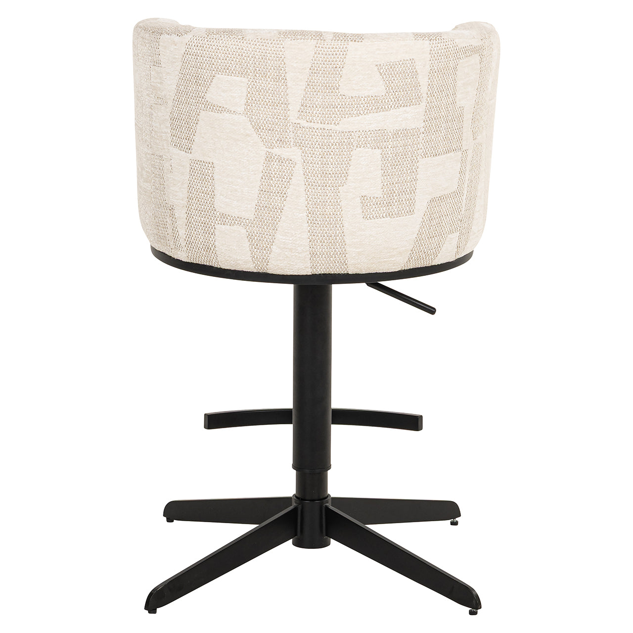 Richmond Interiors Dreh-Barhocker Counterstuhl Cheyenne höhenverstellbar | beige
