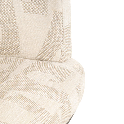 Richmond Interiors Dreh-Barhocker Counterstuhl Cheyenne höhenverstellbar | beige