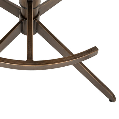 Richmond Interiors Dreh-Barhocker Counterstuhl Cheyenne höhenverstellbar | cremé
