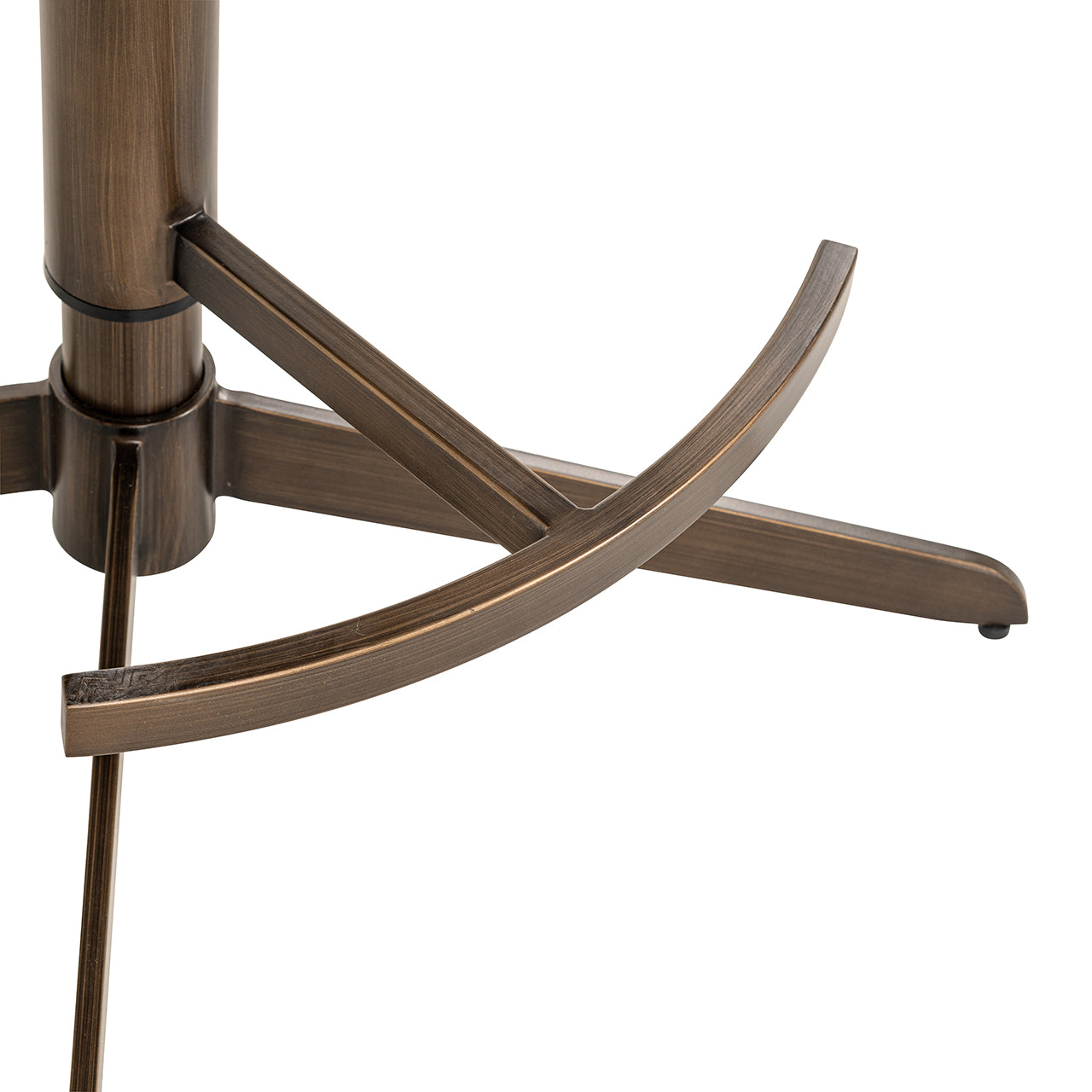 Richmond Interiors Dreh-Barhocker Counterstuhl Cheyenne höhenverstellbar | cremé