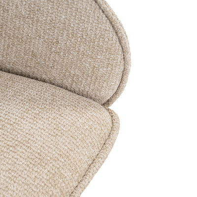 Richmond Interiors Dreh-Esszimmerstuhl Angelina | cremé