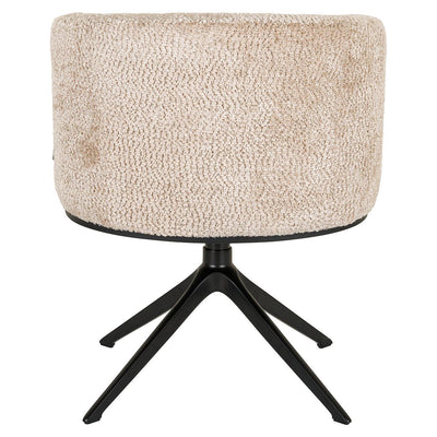 Richmond Interiors Dreh-Esszimmerstuhl Cheyenne | beige