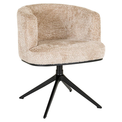 Richmond Interiors Dreh-Esszimmerstuhl Cheyenne | beige