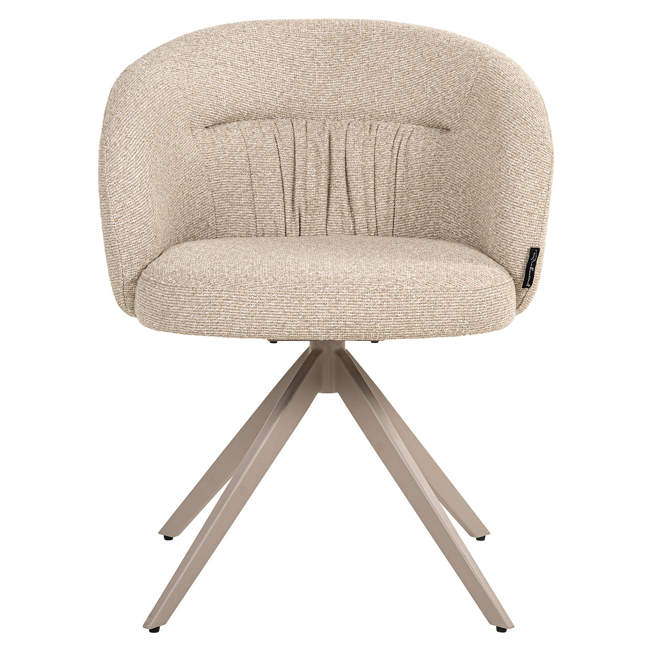 Richmond Interiors Dreh-Esszimmerstuhl Olivia | Cremé