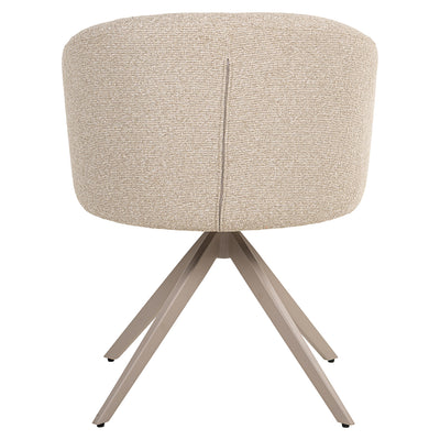 Richmond Interiors Dreh-Esszimmerstuhl Olivia | Cremé