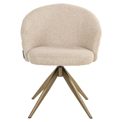 Richmond Interiors Dreh-Esszimmerstuhl Zendaya | Biscotti
