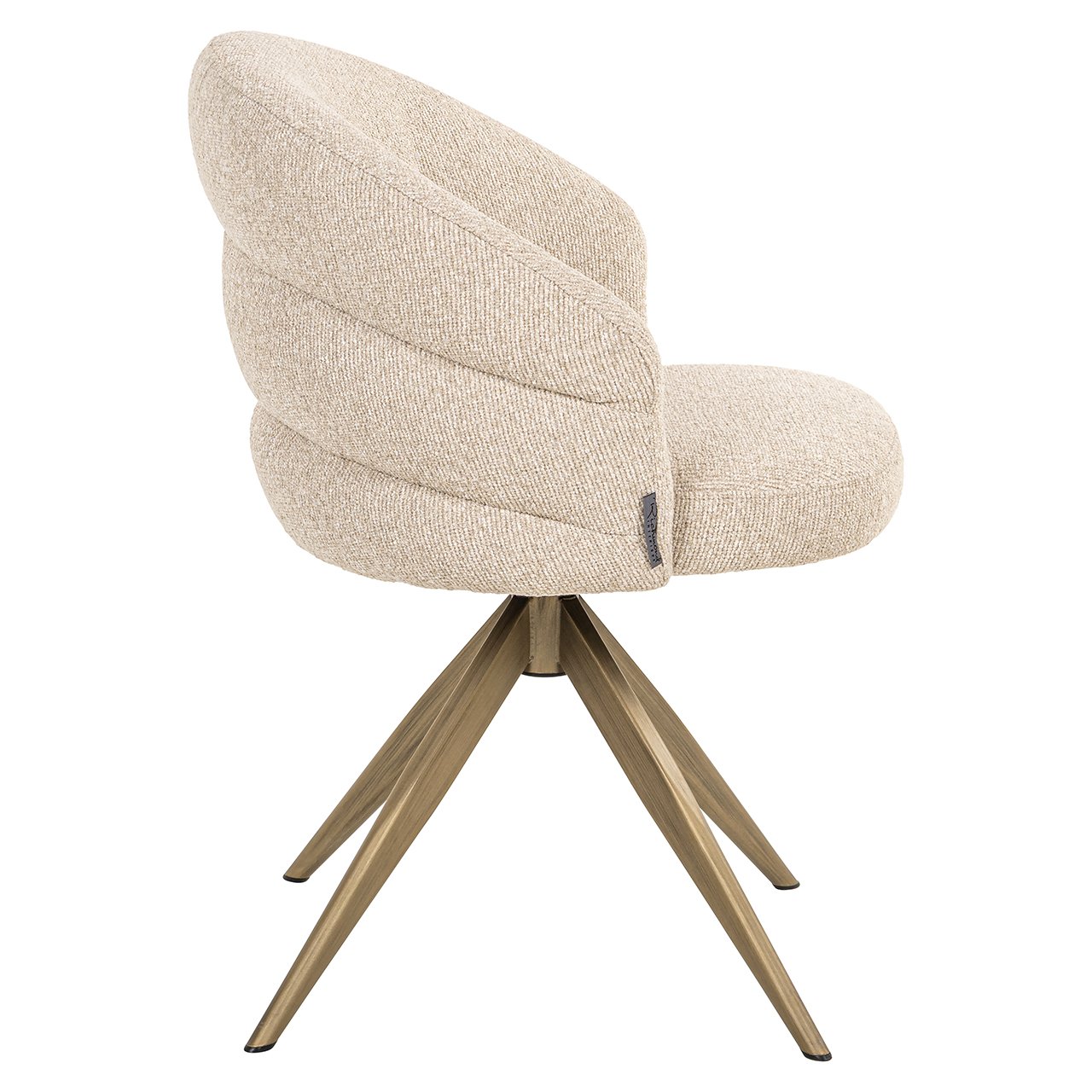 Richmond Interiors Dreh-Esszimmerstuhl Zendaya | Biscotti