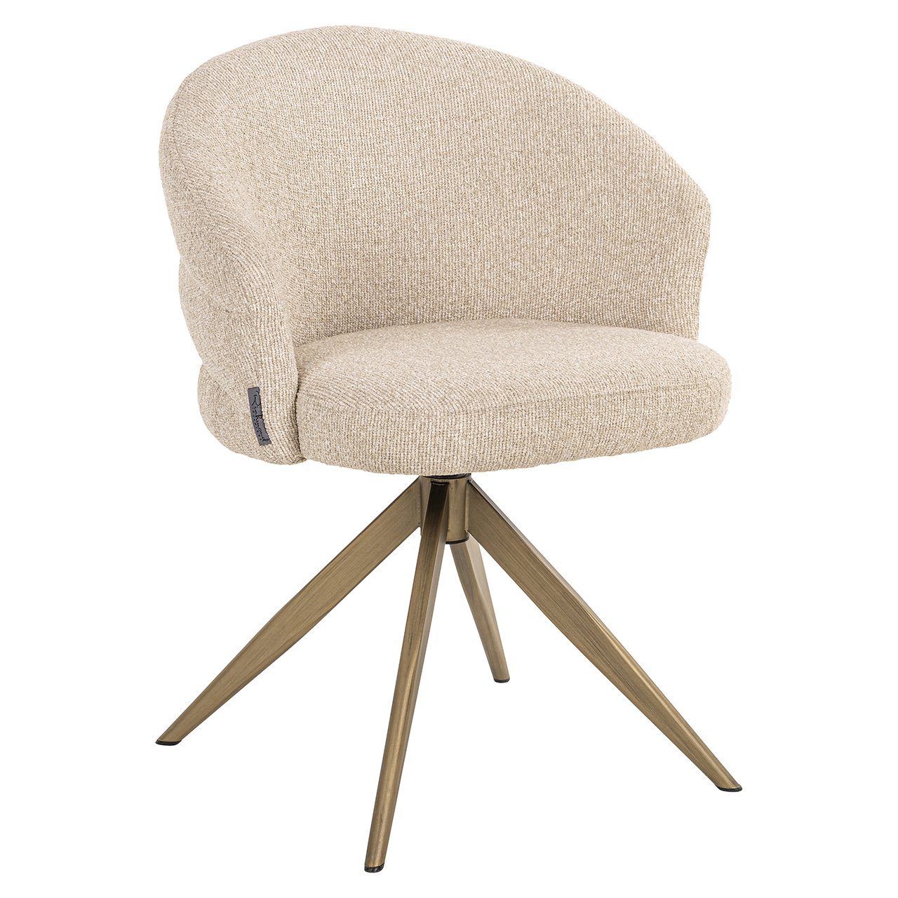 Richmond Interiors Dreh-Esszimmerstuhl Zendaya | Biscotti