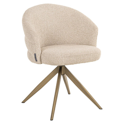 Richmond Interiors Dreh-Esszimmerstuhl Zendaya | Biscotti
