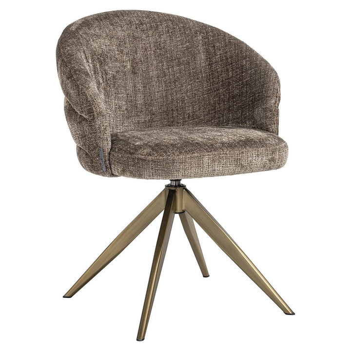 Richmond Interiors Dreh-Esszimmerstuhl Zendaya | Stone