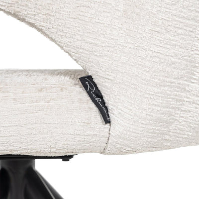 Richmond Interiors Drehbarer Esszimmerstuhl Milly | Creme