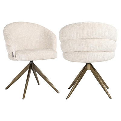 Richmond Interiors Drehstuhl Zendaya | Niagara 902 beige