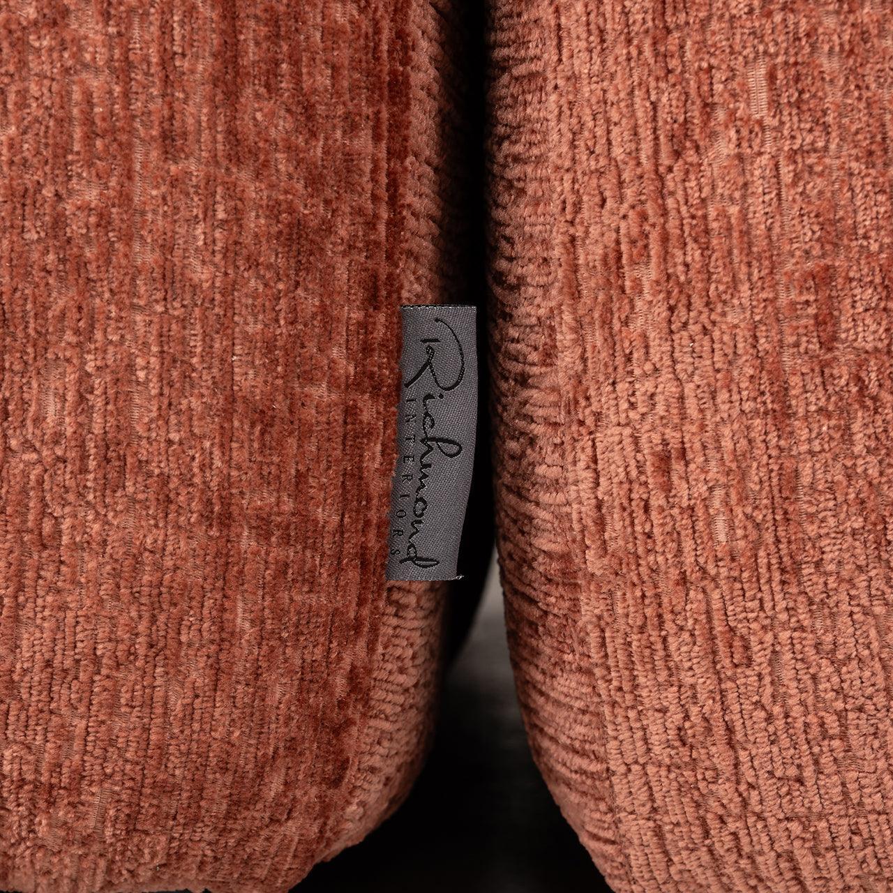 Richmond Interiors Ecksofa Cube 3 Sitzer mit Lounge links | Blush