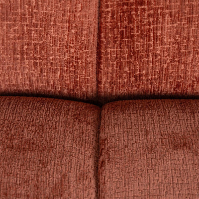 Richmond Interiors Ecksofa Cube 3 Sitzer mit Lounge links | Blush