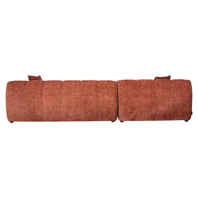 Richmond Interiors Ecksofa Cube 3 Sitzer mit Lounge links | Blush