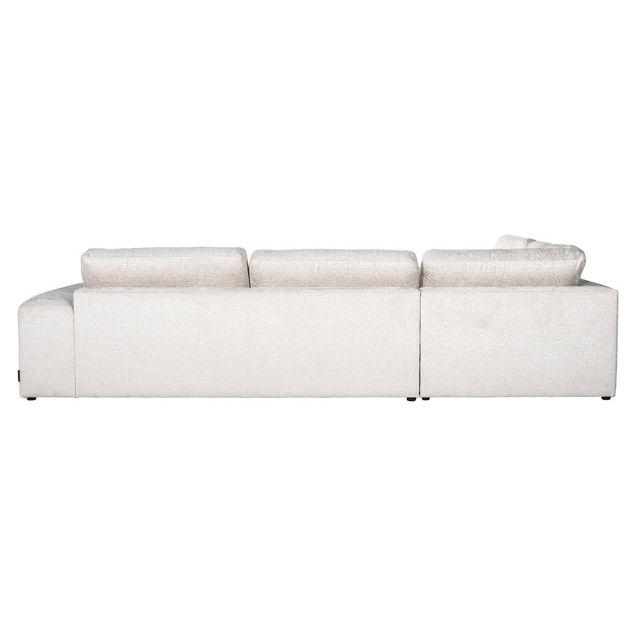 Richmond Interiors Ecksofa Lund 3 Sitzer mit Lounge links | cream