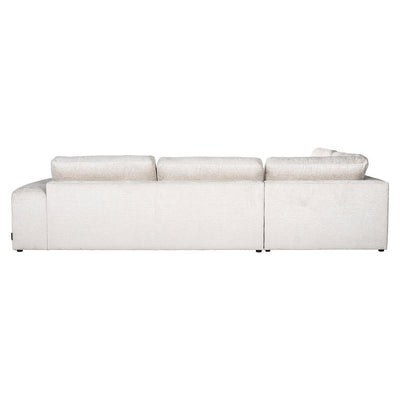 Richmond Interiors Ecksofa Lund 3 Sitzer mit Lounge links | cream