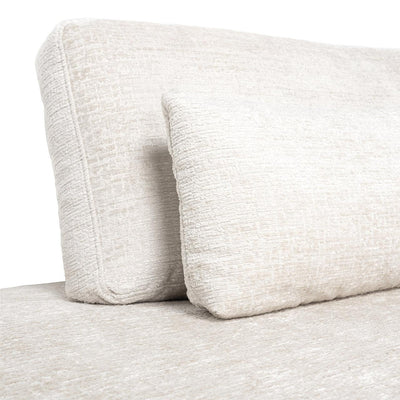 Richmond Interiors Ecksofa Lund 3 Sitzer mit Lounge links | cream