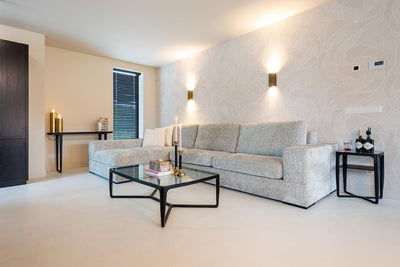 Richmond Interiors Ecksofa Pasha 3 Sitzer mit Lounge Links | pearl