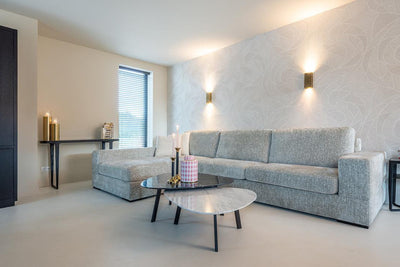 Richmond Interiors Ecksofa Pasha 3 Sitzer mit Lounge Links | pearl
