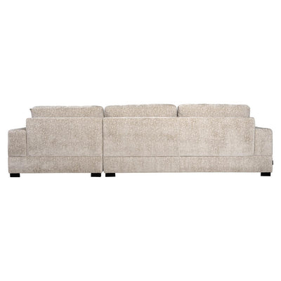 Richmond Interiors Ecksofa Pasha 3 Sitzer mit Lounge Rechts | pearl