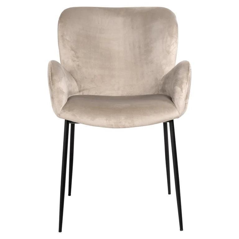 Richmond Interiors Esszimmerstuhl Amber | Quartz 903 Khaki