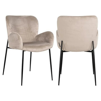 Richmond Interiors Esszimmerstuhl Amber | Quartz 903 Khaki