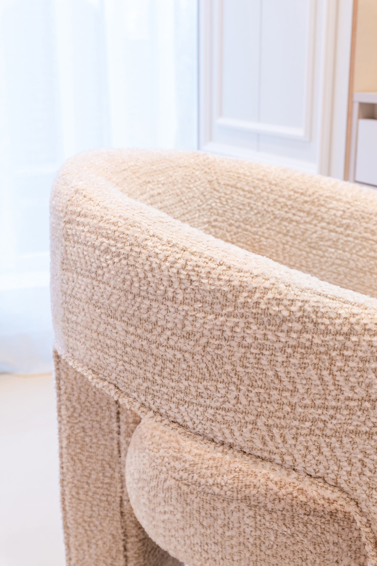 Richmond Interiors Esszimmerstuhl Belle | Cremé