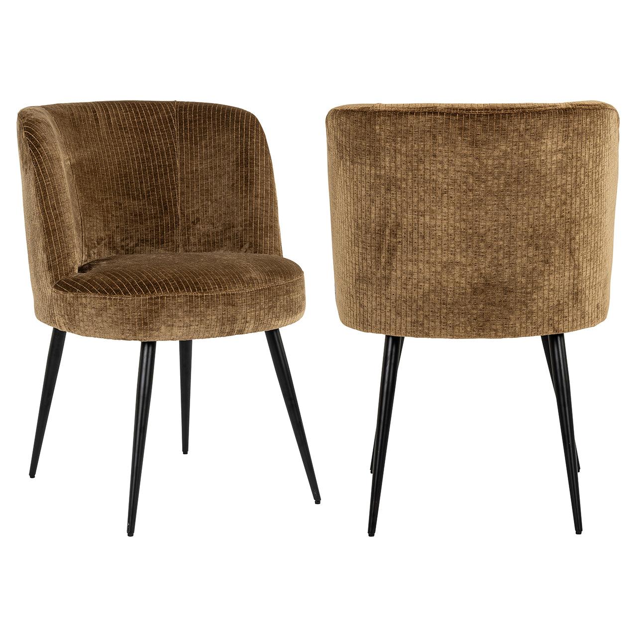 Richmond Interiors Esszimmerstuhl Morton | oliv