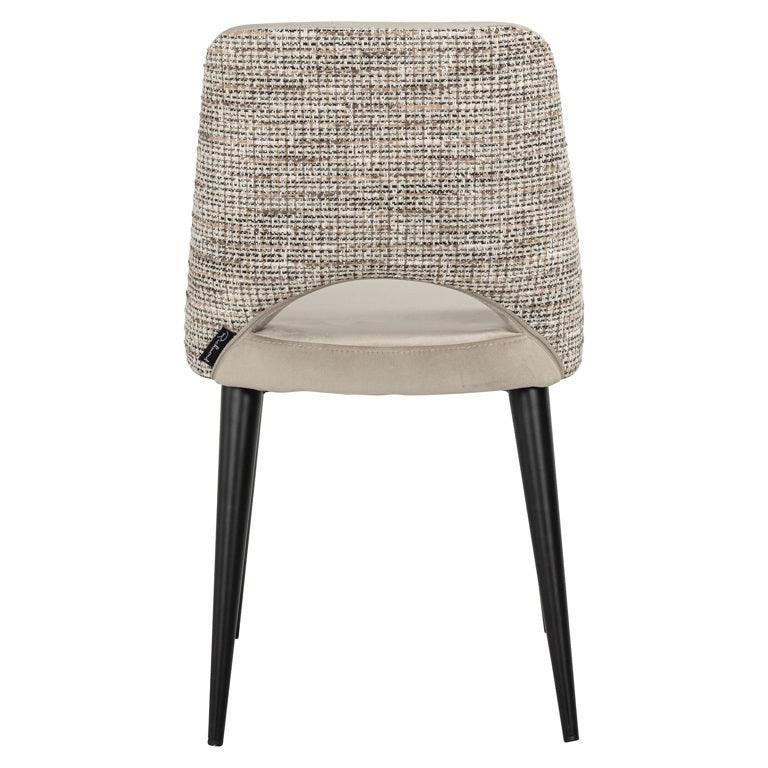 Richmond Interiors Esszimmerstuhl Tabitha | Nature & Khaki