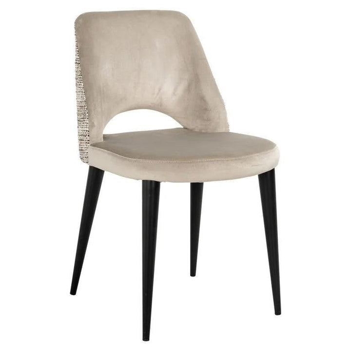 Richmond Interiors Esszimmerstuhl Tabitha | Nature & Khaki