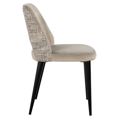 Richmond Interiors Esszimmerstuhl Tabitha | Nature & Khaki