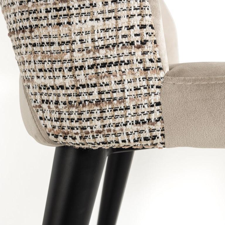 Richmond Interiors Esszimmerstuhl Tabitha | Nature & Khaki