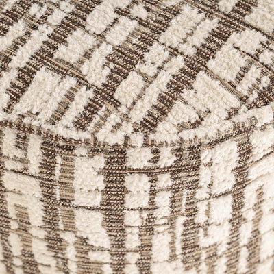 Richmond Interiors Hocker Lexie Cream | ø 45 cm
