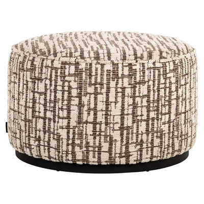 Richmond Interiors Hocker Lexie Cream | ø 70 cm