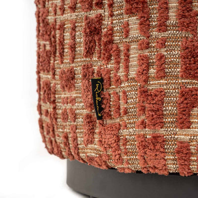 Richmond Interiors Hocker Lexie Terra | ø 45 cm