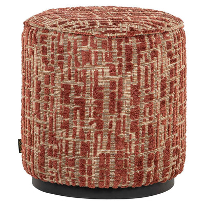 Richmond Interiors Hocker Lexie Terra | ø 45 cm