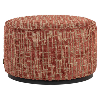 Richmond Interiors Hocker Lexie Terra | ø 70 cm