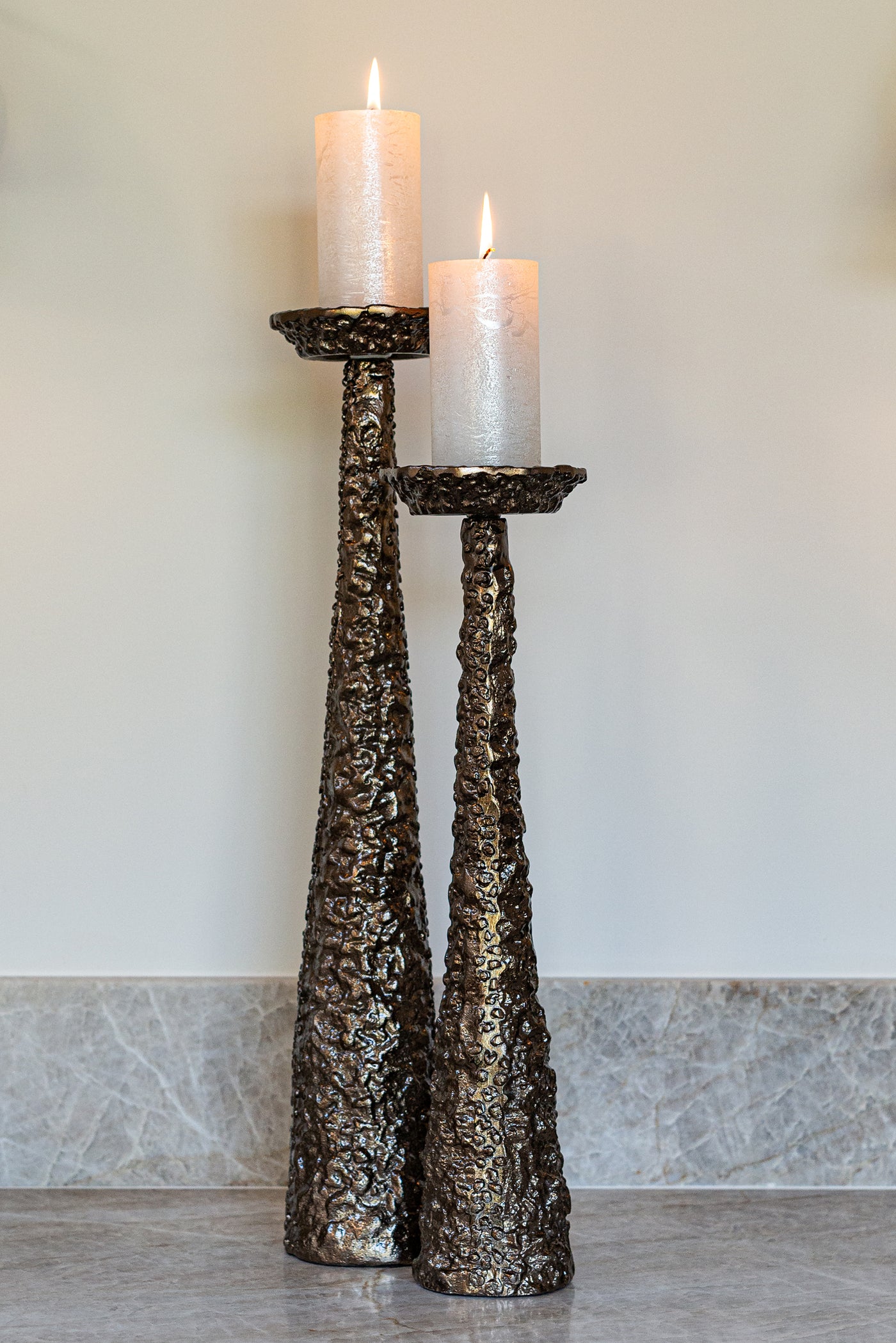Richmond Interiors Kerzenständer Moan | H 52 cm