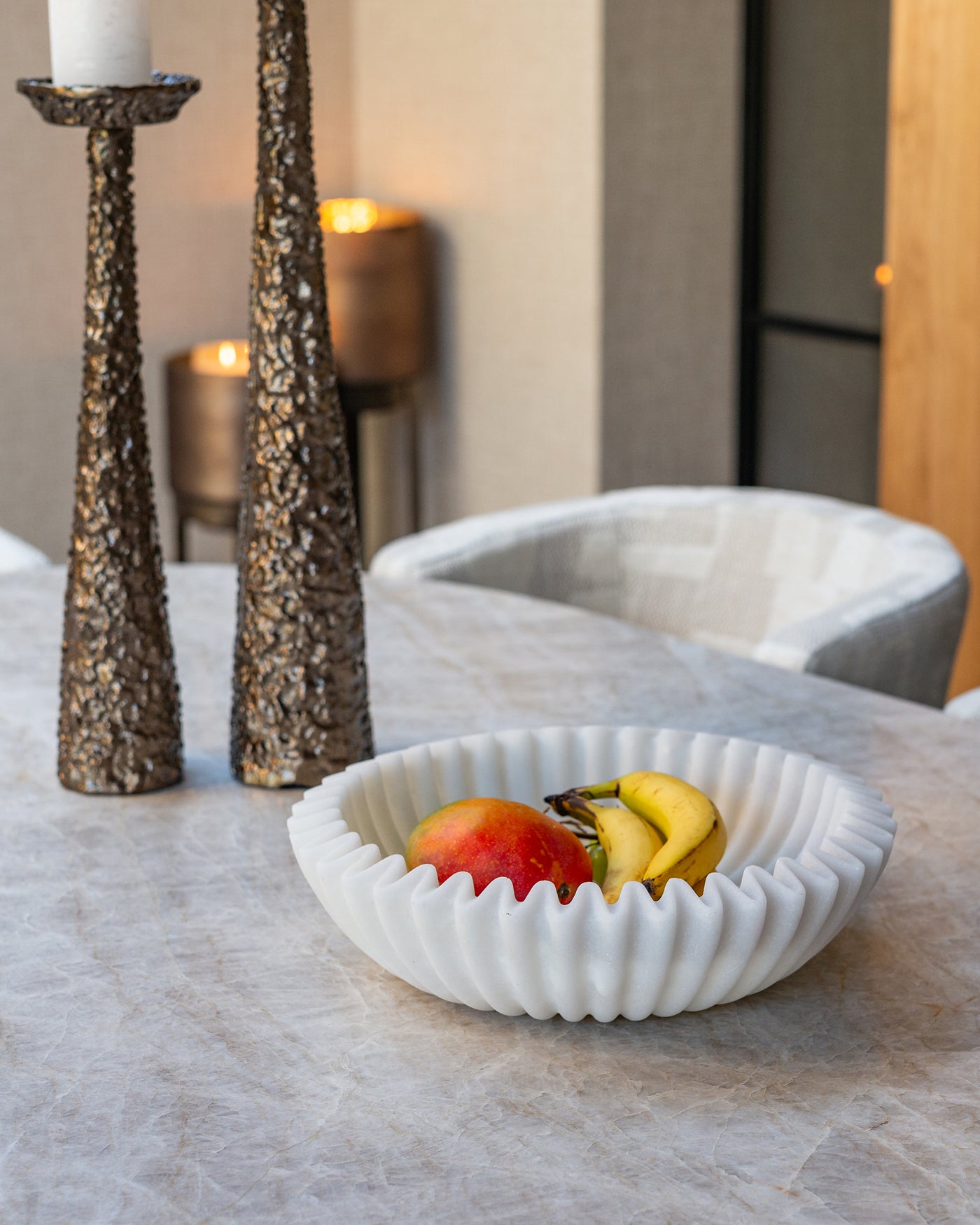 Richmond Interiors Kerzenständer Moan | H 52 cm